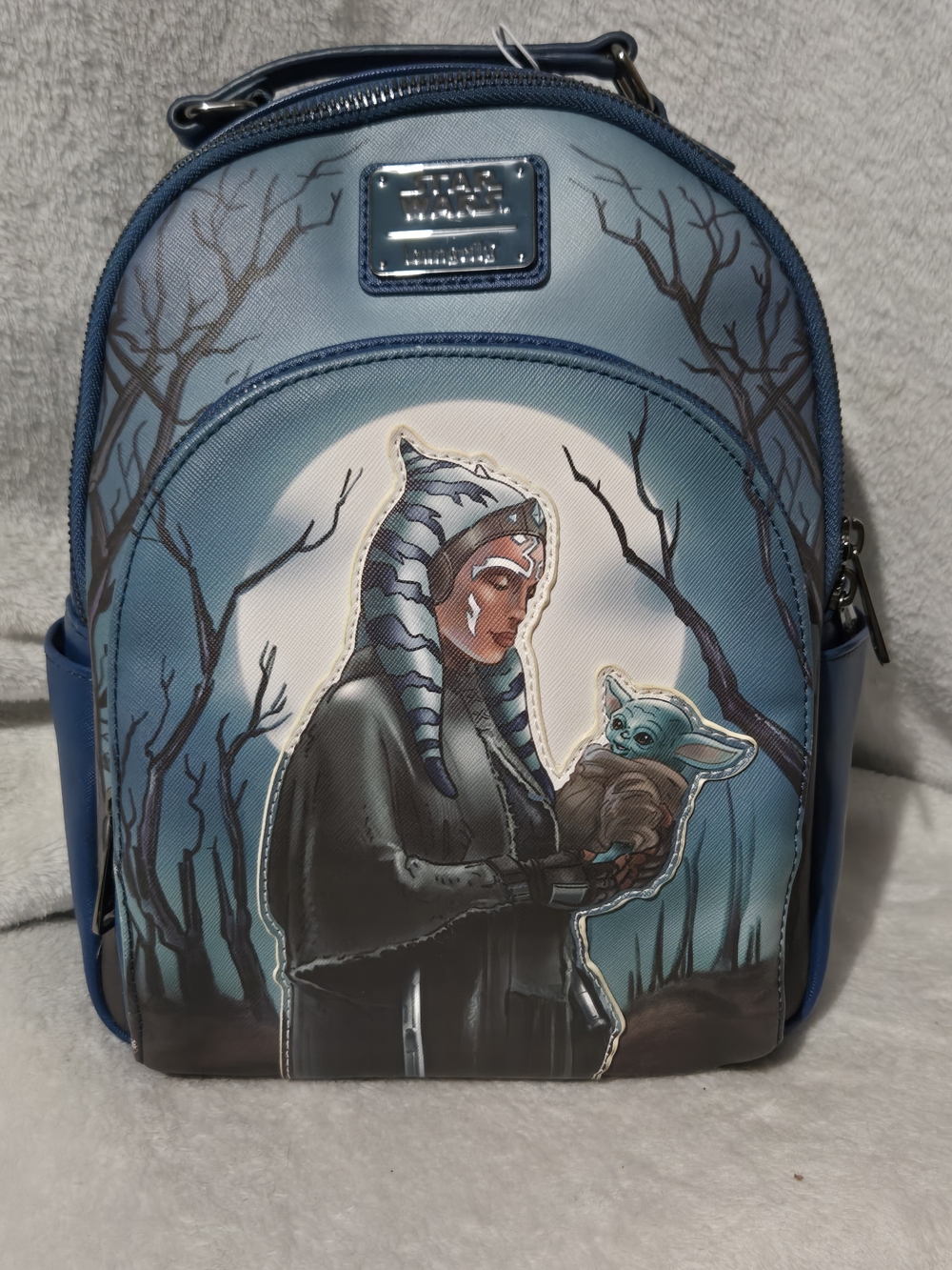 Loungefly Star Wars Ahsoka and Grogu Mini Backpack  NYCC Sold Out Exclusive!